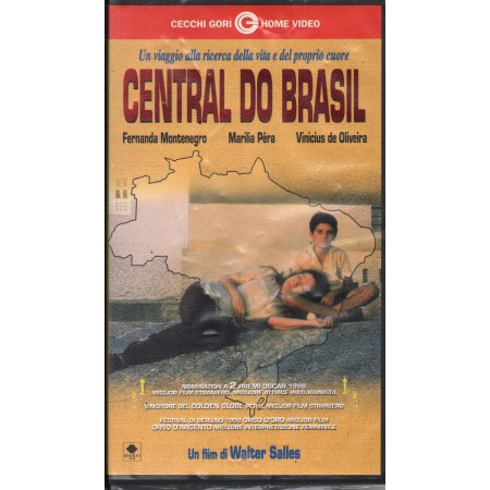 Central Do Brasil VHS Walter Salles Univideo - PSC0083 Sigillato