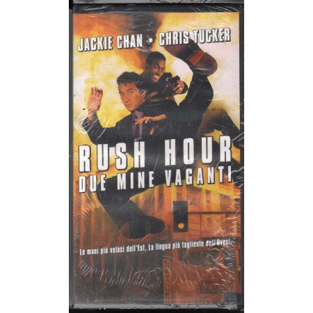 Rush Hour - Due Mine Vaganti VHS Brett Ratner Univideo - PIVN4687 Sigillato