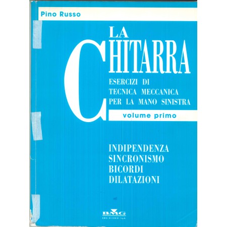 La Chitarra Esercizi Di Tecnica Meccanica Libro - Spartito Nuovo Cover Strappata
