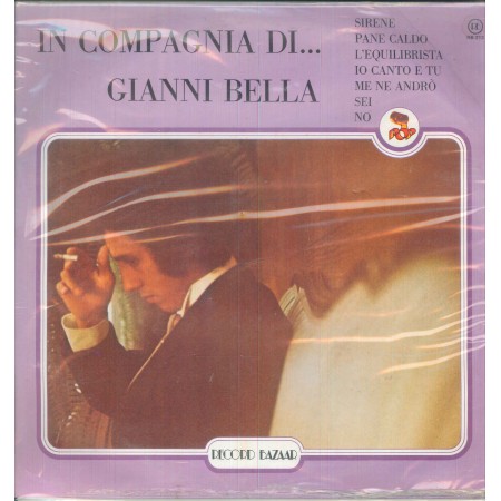 Gianni Bella Lp Vinile In Compagnia Di / Record Bazaar ‎RB 213 Sigillato