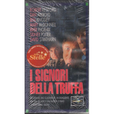 I Signori Della Truffa VHS Phil Alden Robinson Univideo - 0448773 Sigillato