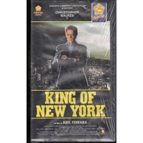 King Of New York VHS Abel Ferrara Univideo - 1016502 Sigillato