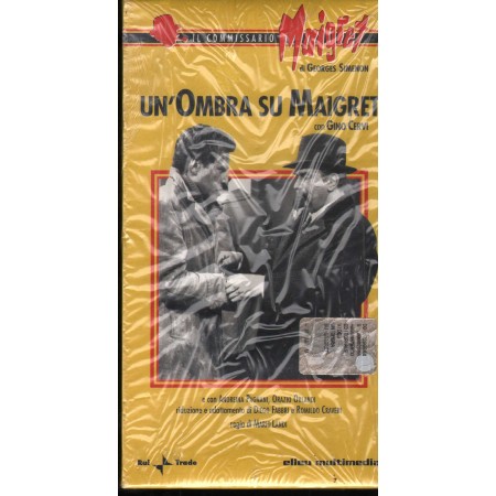 Commissario Maigret - Un'Ombra Su Maigret VHS Mario Landi Univideo - 8888169431 Sigillato