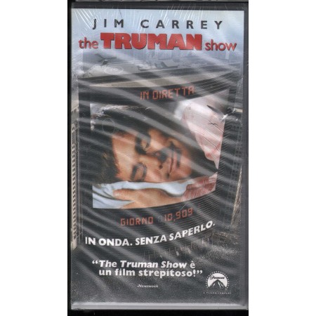 The Truman Show VHS Peter Weir Univideo - PVS70832 Sigillato