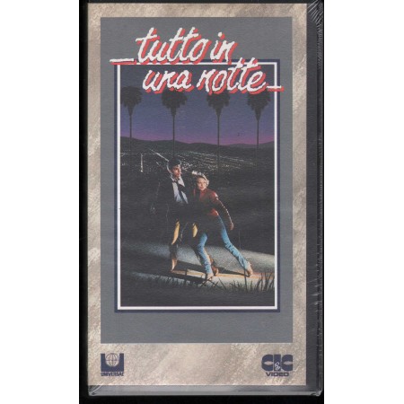 Tutto In Una Notte VHS John Landis Univideo - UVS70050 Nuovo