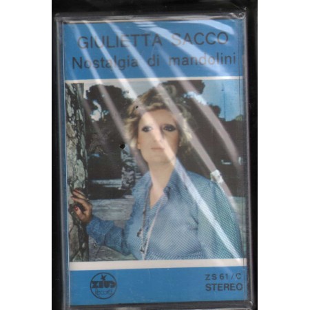 Giulietta Sacco MC7 Nostalgia Di Mandolini Zeus Record – ZS61C Sigillata