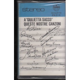 Giulietta Sacco MC7 Queste Nostre Canzoni Zeus Record – ZS81C Sigillata