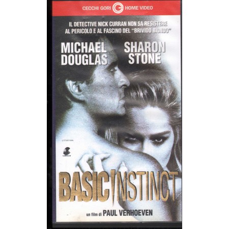 Basic Instinct VHS Paul Verhoeven Univideo – 3114 Nuovo