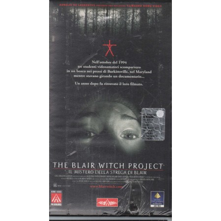 The Blair Witch Project VHS Daniel Myrick Univideo – 801602402514 Sigillato