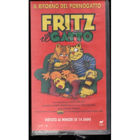 Fritz Il Gatto VHS Ralph Bakshi Univideo – 21709 Sigillato