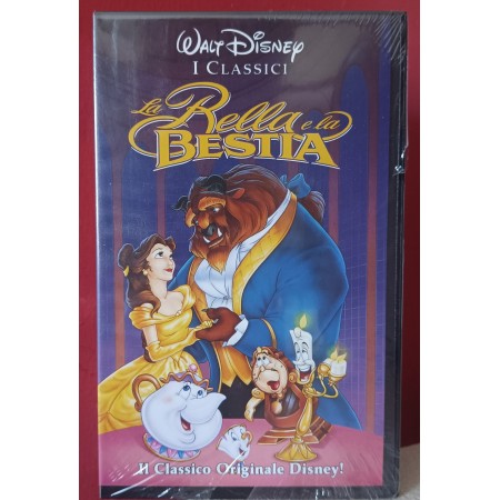 La Bella E La Bestia VHS Walt Disney Pictures Univideo – VS4415 Sigillato