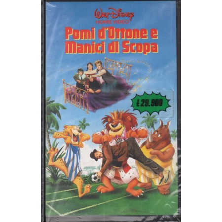 Pomi D'Ottone E Manici Di Scopa VHS Robert Stevenson Univideo – VS4035 Sigillato