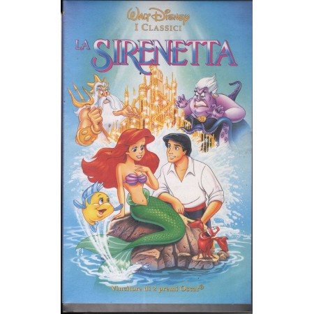 La Sirenetta VHS Walt Disney Univideo – VS4334 Sigillato