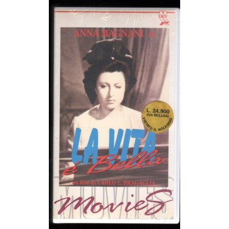 La Vita E' Bella VHS Carlo Ludovico Bragaglia Univideo – M81 Sigillato