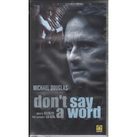 Don't Say A Word VHS Gary Fleder Univideo – 1092102 Sigillato