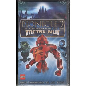 Bionicle 2 - Le Leggende Di Metru Nui VHS Molina, Shakespeare Univideo - VS5268 Sigillato