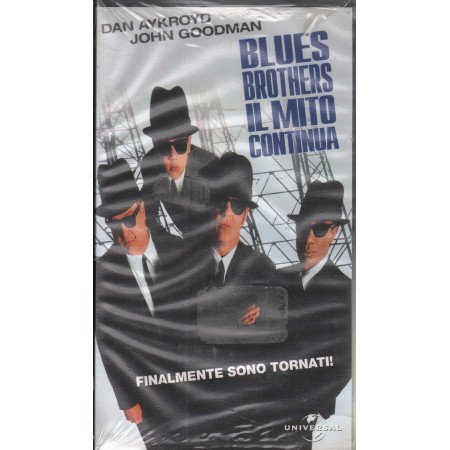 Blues Brother - ll Mito Continua VHS John Landis Univideo - UVS70779 Sigillato