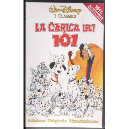 La Carica Dei 101 VHS Walt Disney Univideo – VS4566 Sigillato