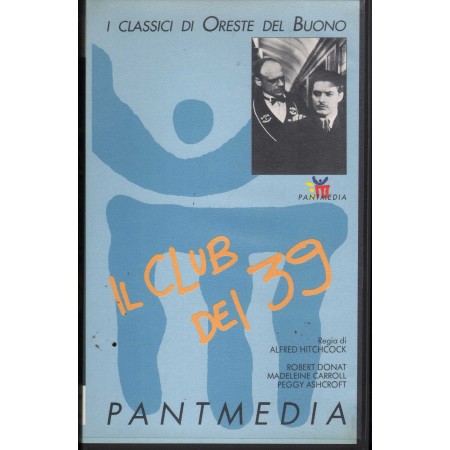 Il Club Dei 39 VHS Alfred Hitchcock Univideo – CT00041 Nuovo