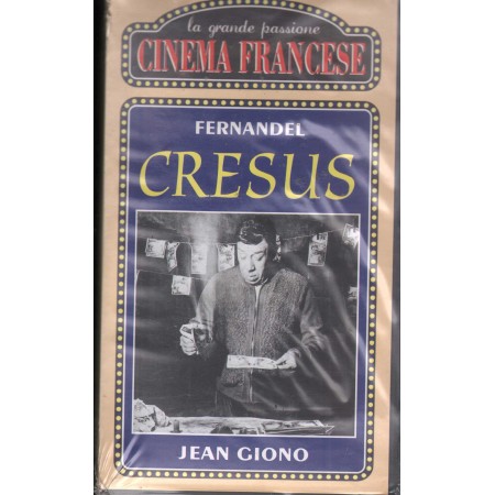 Cresus VHS Jean Giono Univideo – NO60312 Sigillato