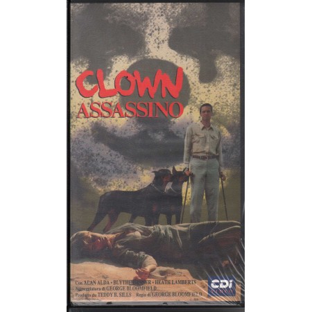 Clown Assassino VHS George Bloomfield Univideo – CM84002 Sigillato