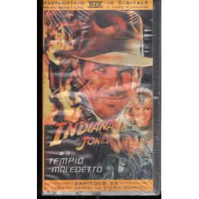 Indiana Jones E Il Tempio Maledetto VHS Steven Spielberg Univideo – PVS70015 Sigillato