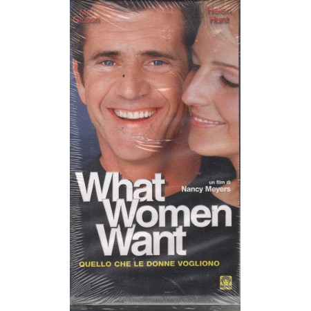 What Women Want - Quello Che Le Donne Vogliono VHS Nancy Meyers 1085202 Sigillato