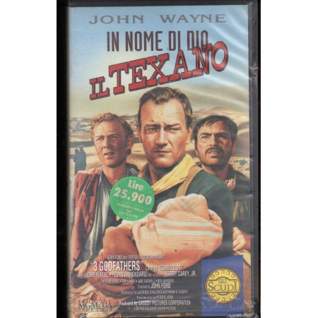 In Nome Di Dio: Il Texano VHS John Ford Univideo – PIV51000 Sigillato