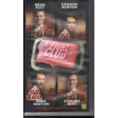 Fight Club VHS Brad Pitt Univideo – 1075002 Nuovo