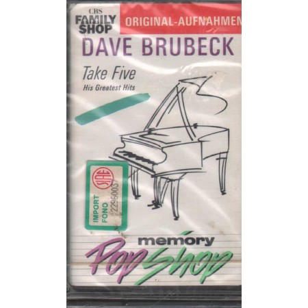 Dave Brubeck MC7 Take Five - His Greatest Hits CBS – 4657034 Sigillata