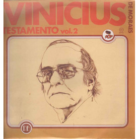 Vinicius De Moraes Lp 33giri Testamento...Vol. 2 Sigillato RB 358