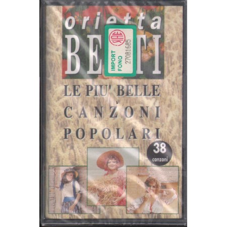 Orietta Berti MC7 Le Più Belle Canzoni Popolari Polydor – 5192194 Sigillata