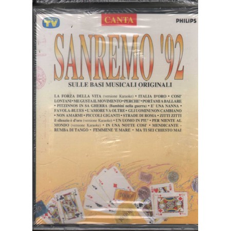 Various MC7 Canta Sanremo 92 Philips – 5123214 Sigillata