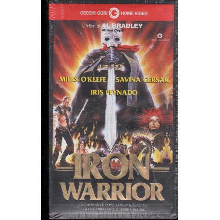 Iron Warrior VHS Al Bradley Univideo – CM84022 Sigillato