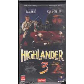 Highlander 3 VHS Andrew Morahan Univideo – 801602402034 Sigillato
