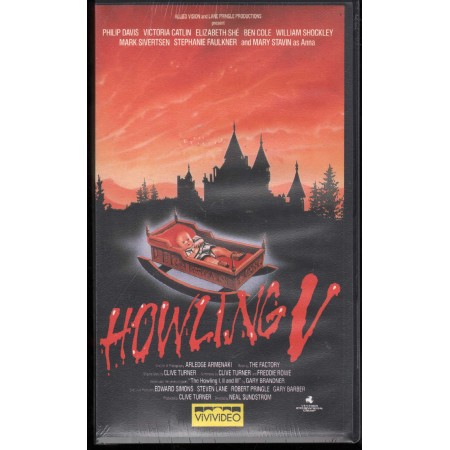 Howling V - La Rinascita VHS Neal Sundstrom Univideo – 50786 Sigillato