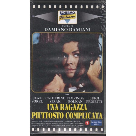 Una Ragazza Piuttosto Complicata VHS Damiano Damiani Univideo – CN55762 Sigillato