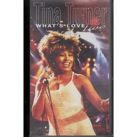Tina Turner VHS What's Love Live Picture Music International – MVN4912803 Nuovo