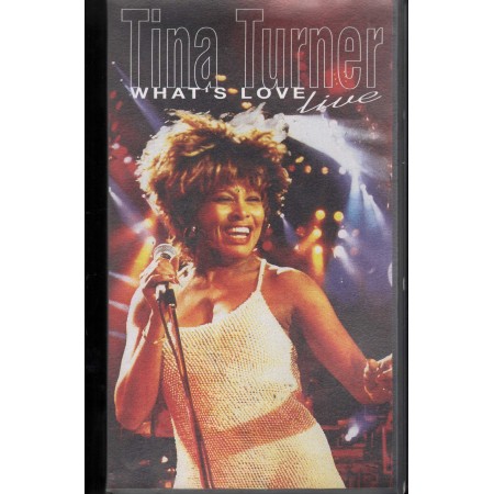 Tina Turner VHS What's Love Live Picture Music International – MVN4912803 Nuovo