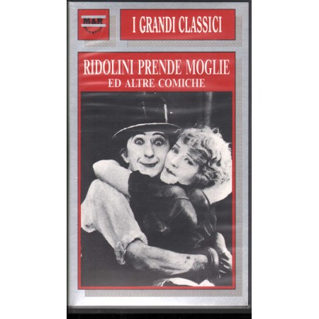 Ridolini Prende Moglie, Ed Altre Comiche VHS Larry Semon Univideo – MR097 Sigillato