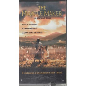 The Miracle Maker La Storia Di Gesù VHS Stanislav Sokolov Univideo – 6108 Sigillato