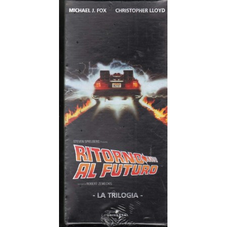 Ritorno Al Futuro Cofanetto La Trilogia VHS Robert Zemeckis Univideo – 749052121U Sigillato