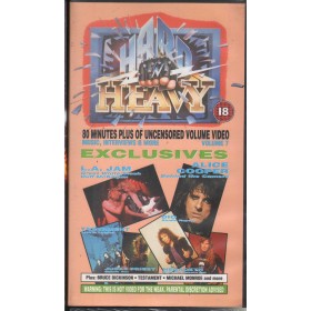 Various VHS Hard 'N' Heavy Volume 7 Virgin Music Video – VVD700 Nuovo