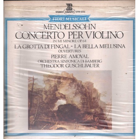 Mendelssohn ‎Lp Vinile Concerto Per Violino E Orchestra In Mi Minore Op.64 Erato – EFM8203 Sigillato