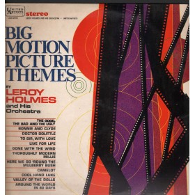 Leroy Holmes Lp Vinile Big Motion Picture Themes United – UAS9015 Nuovo