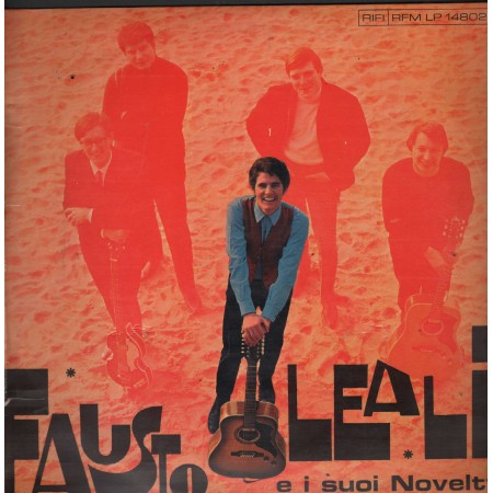 Fausto Leali E I Suoi Novelty Lp Vinile Omonimo Same Rifi – RFMLP14802 Nuovo