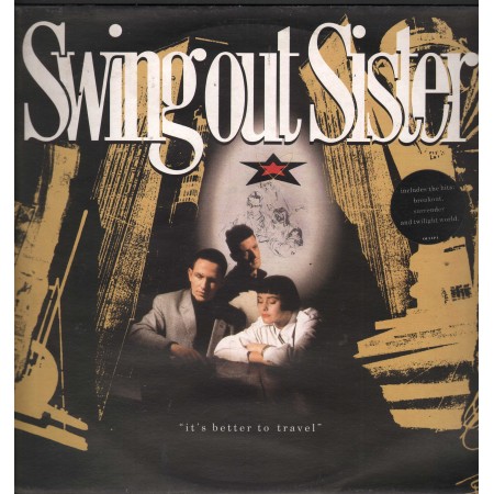 Swing Out Sister ‎Lp Vinile It's Better To Travel Mercury – outlp1 Nuovo