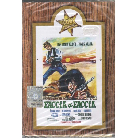 Colt Collection: Faccia A Faccia DVD Sergio Sollima Sigillato