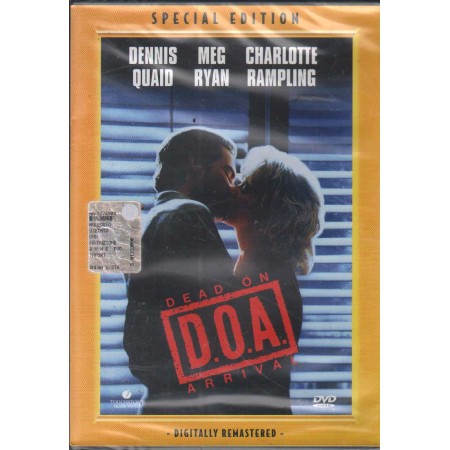 D O A Dead On Arrival DVD Annabel Jankel Buena Vista- 5083 Sigillato