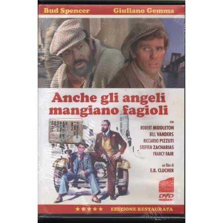 Anche Gli Angeli Mangiano Fagioli DVD Enzo Barboni Avo Film - 9031 Sigillato